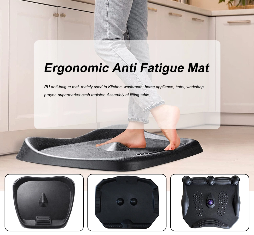 Customized Ergonomically Designed Waterproof Anti Fatigue Comfort Mat