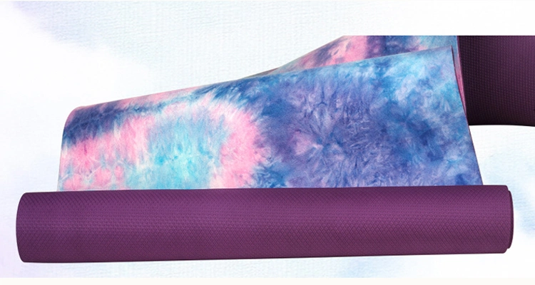 Yugland Eco Friendly 5mm Comfort Foam TPE Suede Yoga Mat